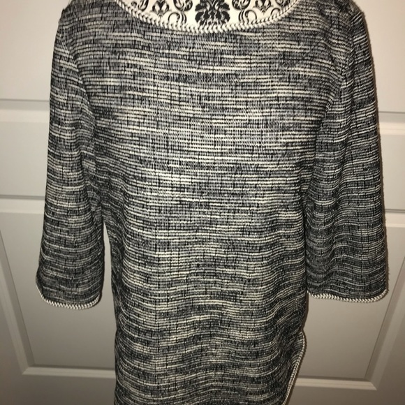 NWT MAX STUDIO XL light cardigan textured top - Picture 2 of 7